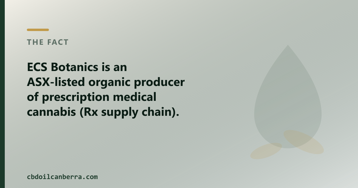 A licensed producer and an OTC shop are two different things, for different needs